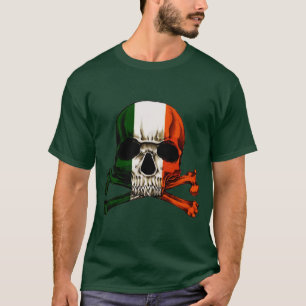 Ierse schedel t-shirt