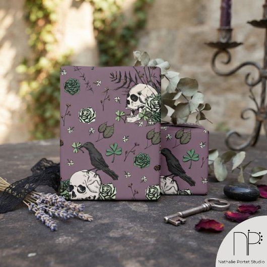 Ierse Schedelklavers St. Patrick's Day Cadeaupapier