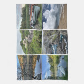 Ierse seizoenen theedoek (Verticaal)