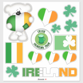Ierse selectie sticker