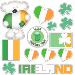 Ierse selectie sticker