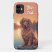 Ierse Setter aan het meer Case-Mate iPhone Case (Achterkant)