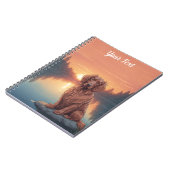 Ierse Setter aan het meer Notitieboek (Linkerzijde)