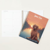 Ierse Setter aan het meer Planner (Display)