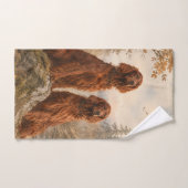 Ierse Setter Bad Handdoek (Handdoek)