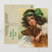 Ierse Setter Briefkaarten (Voorkant / Achterkant)