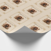 Ierse Setter Cadeaupapier (Hoek)