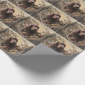 Ierse Setter Cadeaupapier (Hoek)
