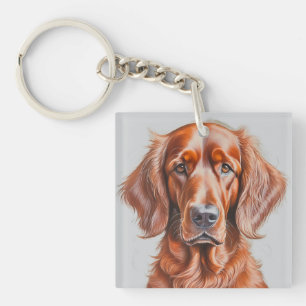 Ierse Setter De Sleutelhanger