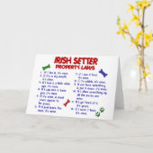 IERSE SETTER Eigendomswetgeving 2 Kaart (Gele Bloem)