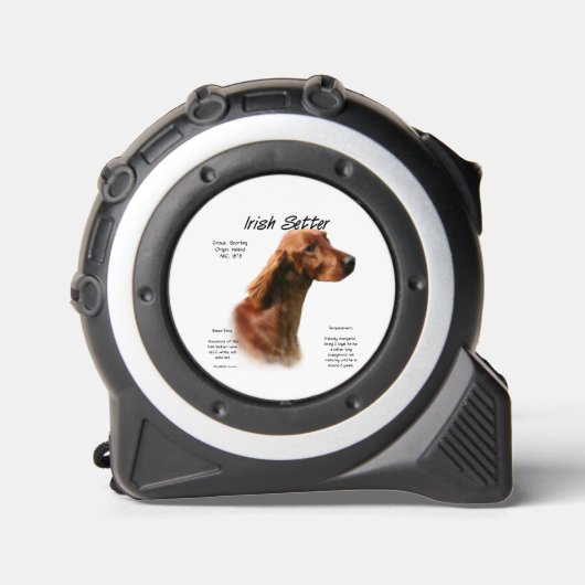 Ierse Setter Geschiedenis Ontwerp Rolmaat (Voorkant)