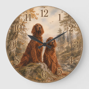 Ierse Setter Grote Klok