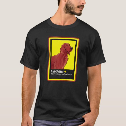 Ierse Setter Hond Liefde Hond Moeder Ierse Setter  T-shirt (Voorkant)