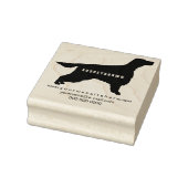 Ierse Setter Ierland Hond Rubberstempel (Stempel)