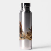 Ierse setter jacht fazant, kunst waterfles (Rechts)