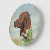 Ierse Setter jacht Grote Klok (Hoek)