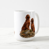 Ierse Setter Koffiemok (Voorkant rechts)