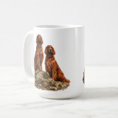 Ierse Setter Koffiemok (Voorkant links)