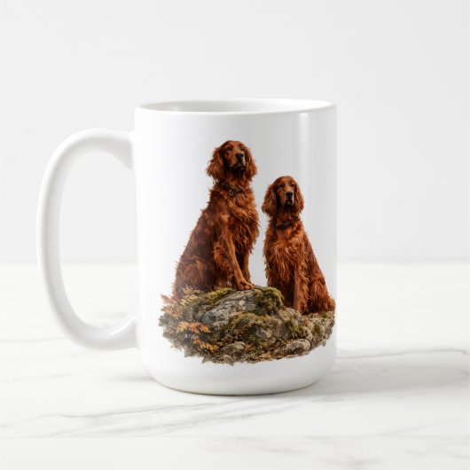 Ierse Setter Koffiemok (Links)