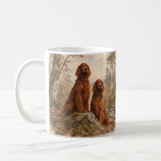 Ierse Setter Koffiemok (Links)