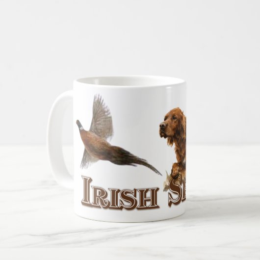 Ierse Setter  Koffiemok (Voorkant links)