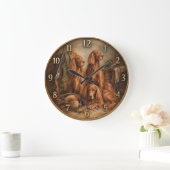 Ierse Setter ,Kunst Grote Klok (Huis)