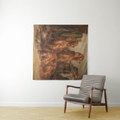 Ierse Setter ,Kunst Wandkleed (In Situ (horizontaal))