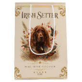 Ierse Setter Medium Cadeauzakje (Achterkant)