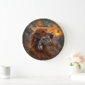 Ierse Setter met Chukar Patrijs ,Kunst Grote Klok (Huis)