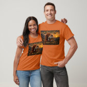 Ierse Setter met Chukar Patrijs ,Kunst T-shirt (Unisex)