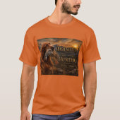 Ierse Setter met Chukar Patrijs ,Kunst T-shirt (Voorkant)