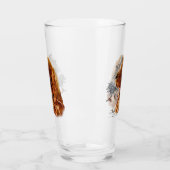 Ierse setter met fazant glas (Links)