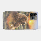 Ierse setter met puppy Case-Mate iPhone case (Achterkant (horizontaal))