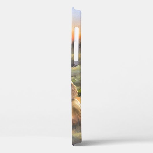 Ierse setter met puppy Case-Mate iPhone case (Achterkant / Links)