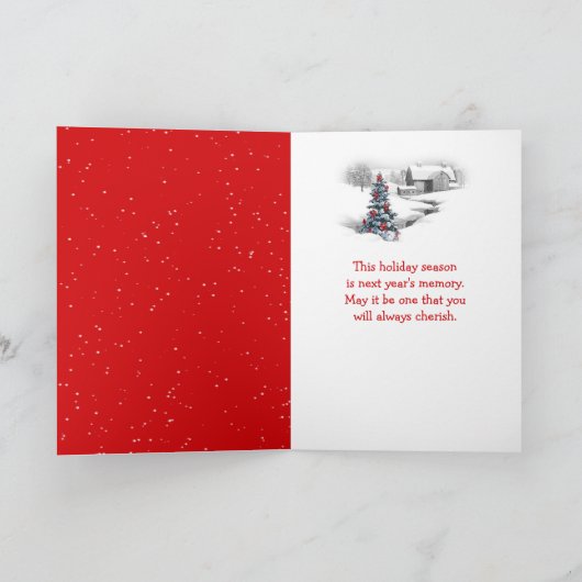 Ierse setter met sinterklaas Pet Kaart (Binnen)