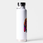 Ierse Setter Neon Design Waterfles (Rechts)