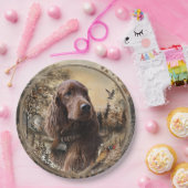Ierse Setter Papieren Bordje (Feest)