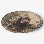 Ierse Setter Papieren Bordje (Gekanteld)
