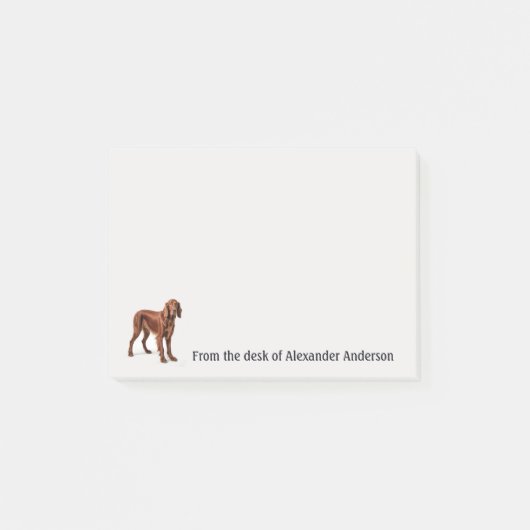 Ierse Setter Personaliseren Post-it® Notes (Voorkant)