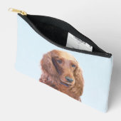 Ierse Setter Schilderij Rood Schattige Originele H Etui (Open)