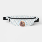 Ierse Setter Schilderij Rood Schattige Originele H Heuptasje (Voorkant)