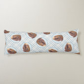 Ierse Setter Schilderij Rood Schattige Originele H Lichaamskussen (Achterkant)