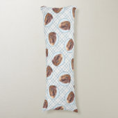 Ierse Setter Schilderij Rood Schattige Originele H Lichaamskussen (Voorkant Verticaal)