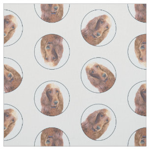Ierse Setter Schilderij Rood Schattige Originele H Stof