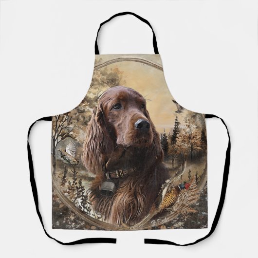 Ierse Setter Schort (Voorkant)