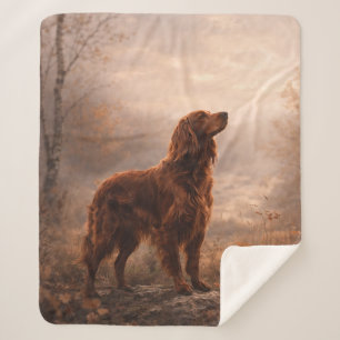 Ierse Setter Sherpa Deken