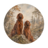 Ierse Setter Snijplank (Voorkant)