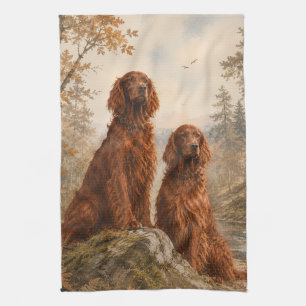 Ierse Setter Theedoek