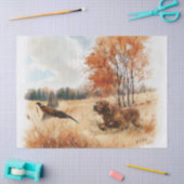 Ierse Setter Tissuepapier (Craft)