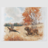 Ierse Setter Tissuepapier (Voorkant)